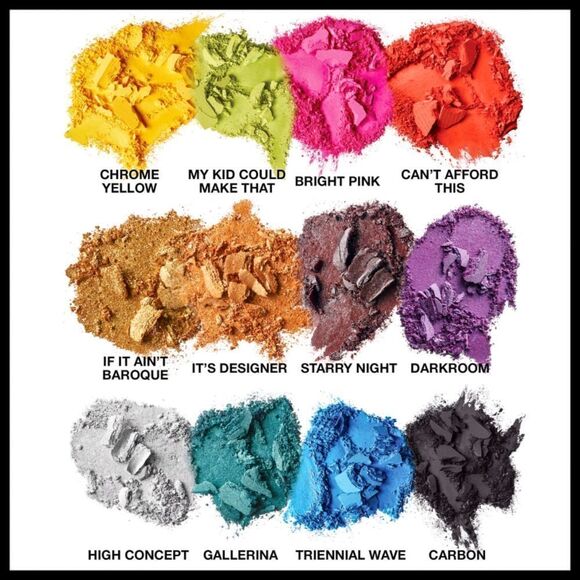 MAC It's Designer Neon Art Library Eyeshadow Palette - Picture 4 of 16